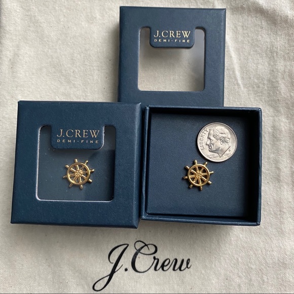 J. Crew demi-fine 14k gold-plated earrings - Picture 3 of 6